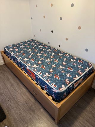 Cama nido con colchón