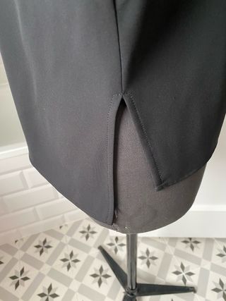 Blusa Zara Negra Manga Larga