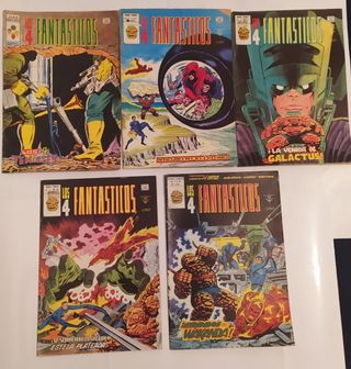 Lote 9 numeros 4 Fantasticos Vértice Vol.3