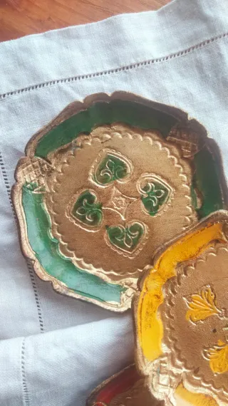 6 Sottobicchieri Firenze vintage