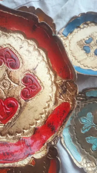 6 Sottobicchieri Firenze vintage