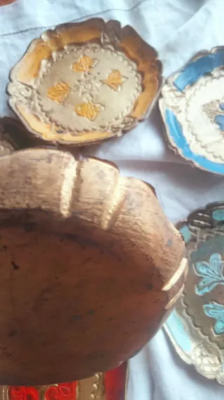 6 Sottobicchieri Firenze vintage