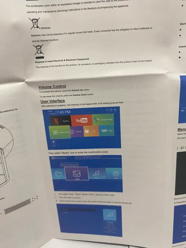 Proyector de Juegos Retro Android 11 HD 4K portátil afbeelding 7