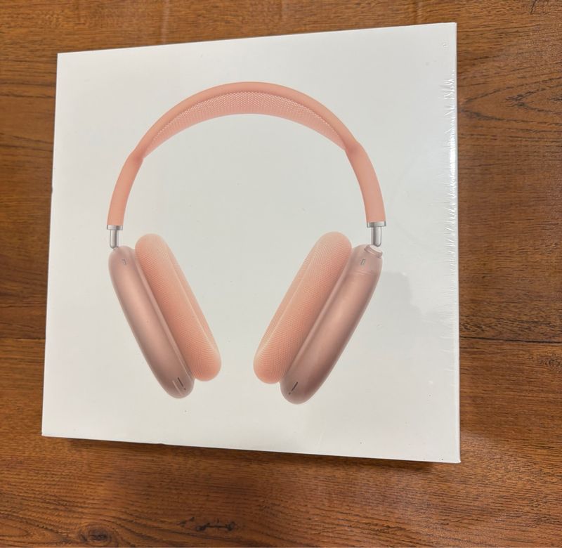 Apple Max auriculares cascos naranjas orange USB-C