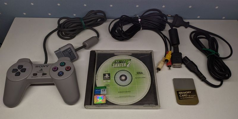 Consola PS1 PSX SCPH 9002 + Juego + FreePS XB Ot afbeelding 6