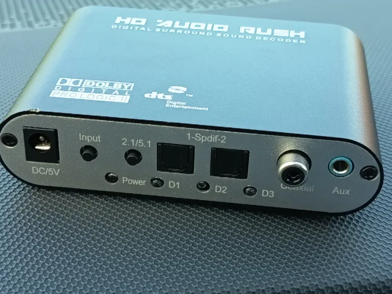 Decodificador Audio HD Audio Rush Dolby DTS afbeelding 2