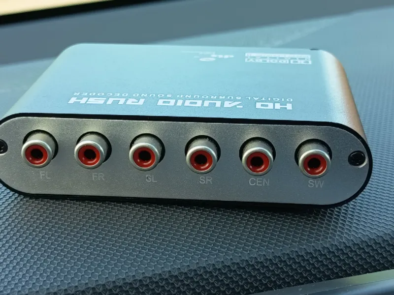 Decodificador Audio HD Audio Rush Dolby DTS afbeelding 4