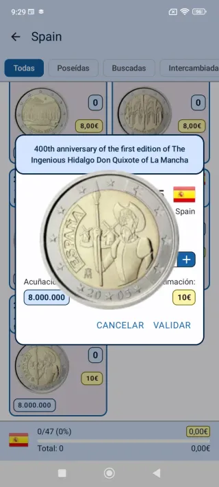 Monedas Conmemorativas España