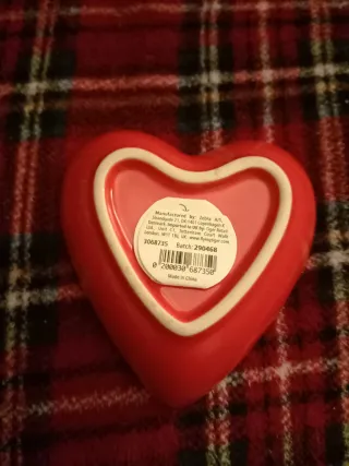 Cenicero Corazón Rojo