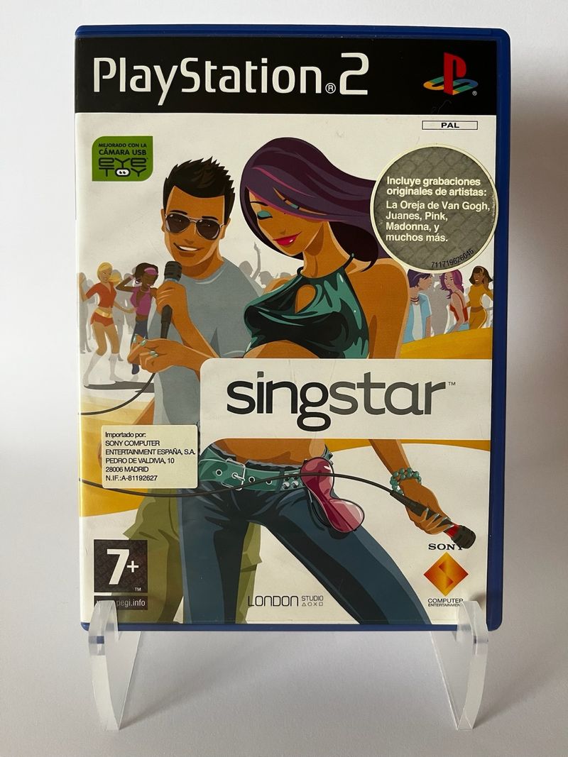 Singstar Karaoke PS2 (PlayStation 2)