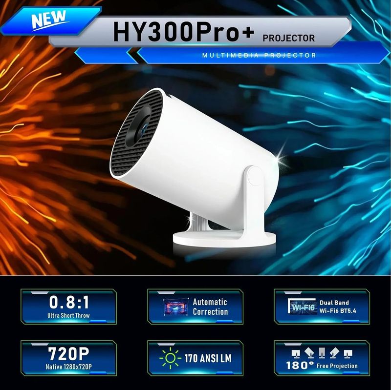 Proyector Portátil Wifi Bluetooth Android Integrad afbeelding 2