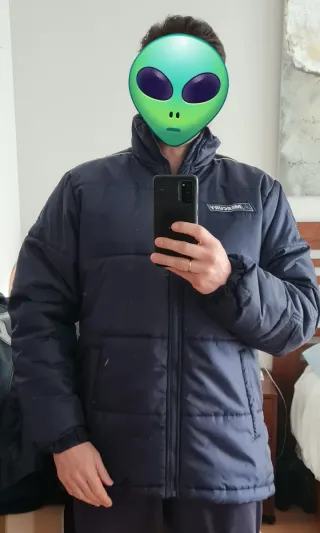 Abrigo acolchado Mercury azul marino Talla M