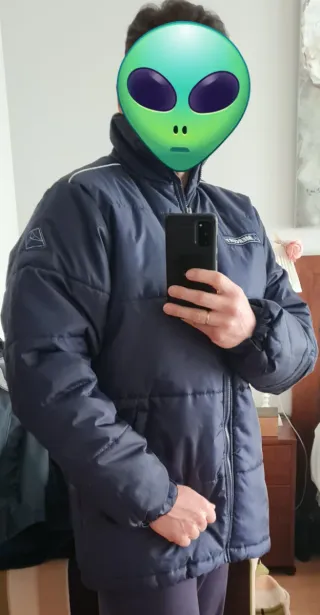 Abrigo acolchado Mercury azul marino Talla M