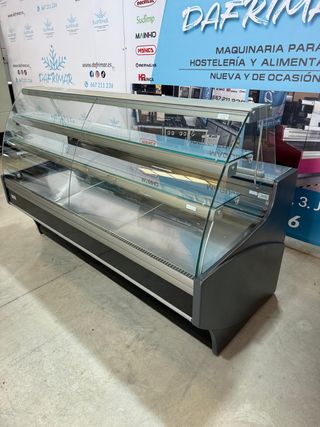 Vitrina expositora cristal curvo Docriluc