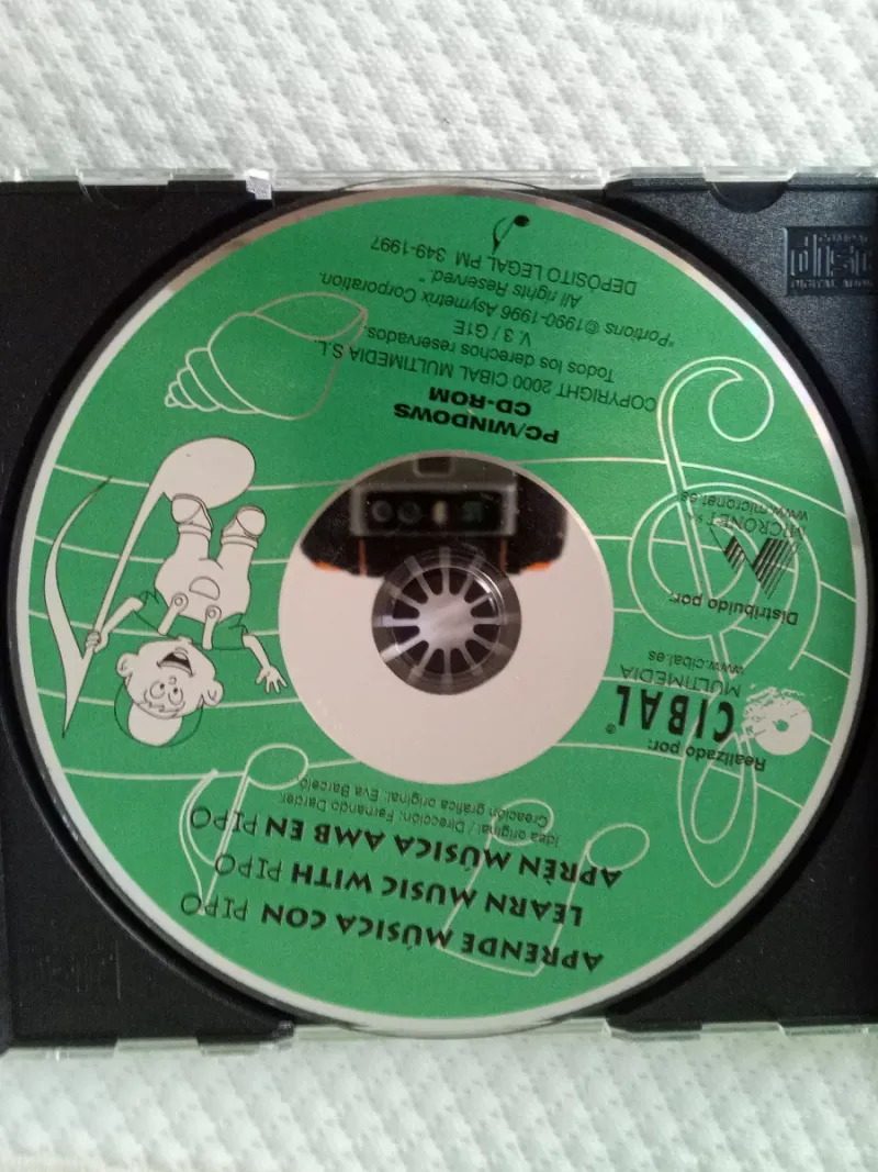 Aprende Música con Pipo CD-ROM afbeelding 4
