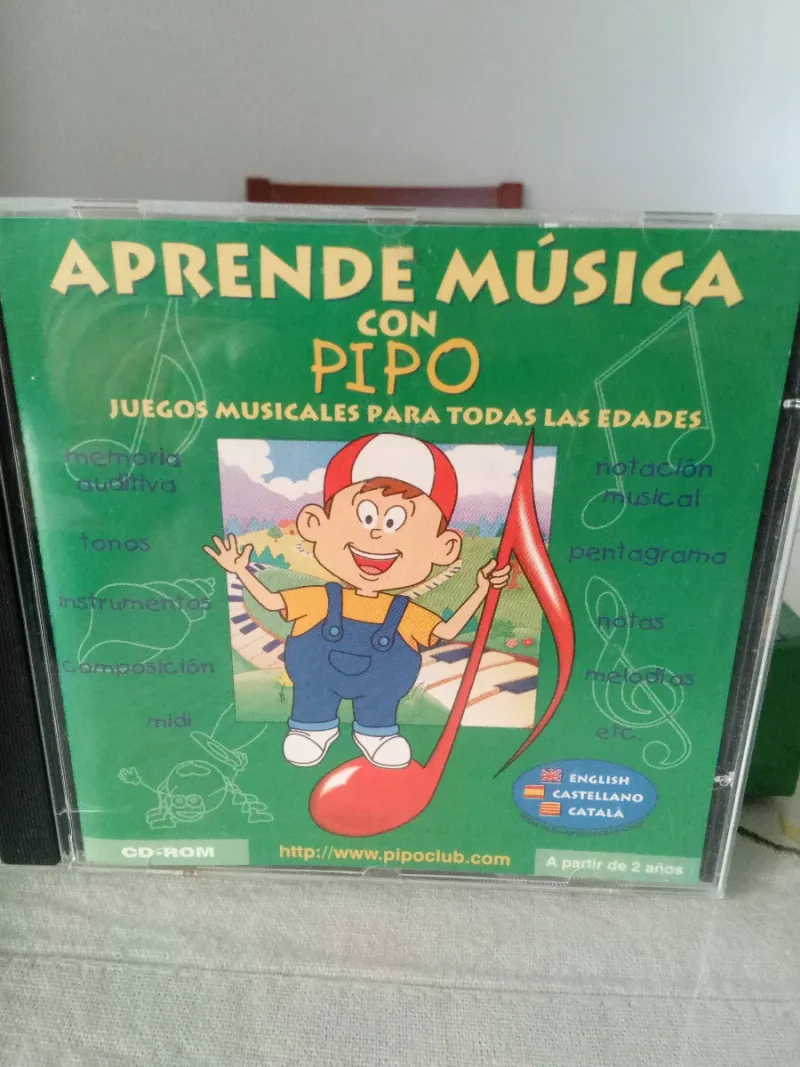 Aprende Música con Pipo CD-ROM afbeelding 3