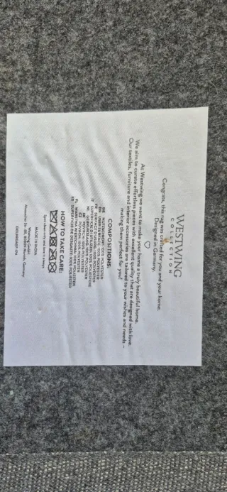 Tappeto grande pelo lungo beige 200x300