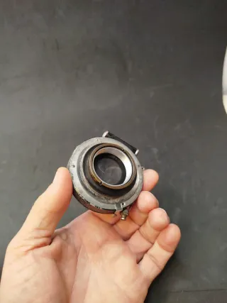 Obturador de cámara antiguo