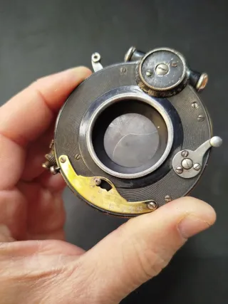 Obturador de cámara antiguo