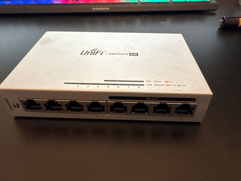Ubiquiti UniFi Switch 8 60W