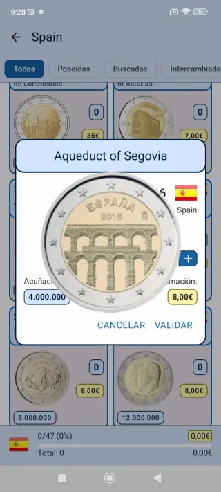 Moneda 2 euros España CONMEMORATIVAS