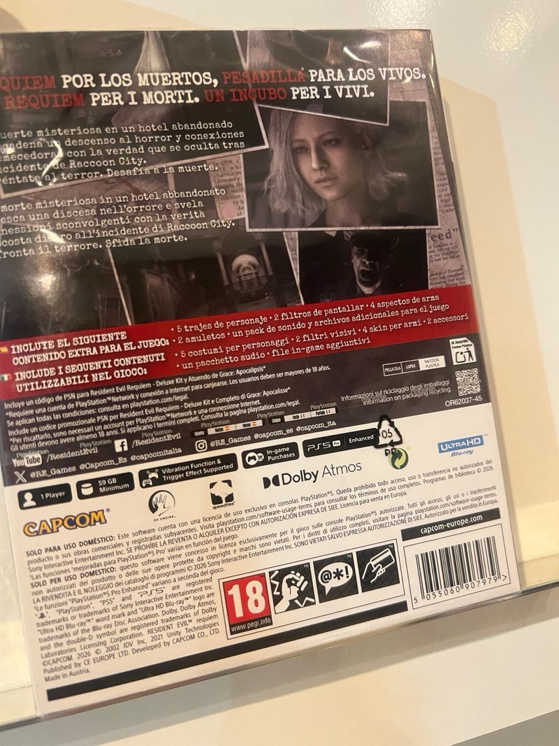 Resident Evil Requiem PS5 Deluxe Edition afbeelding 2