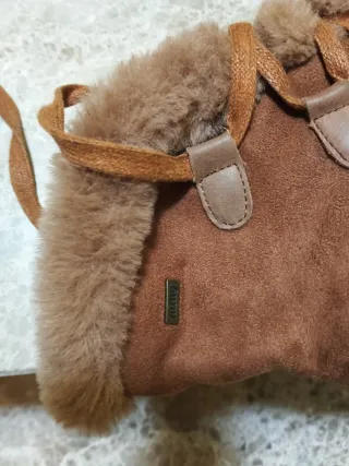 Botas de mujer marrones con pelo