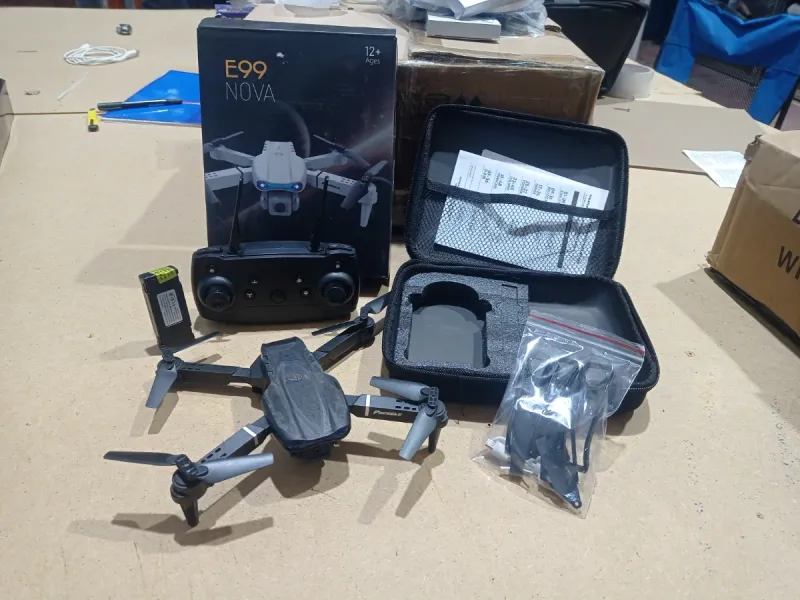 Dron E99 NOVA Negro/Gris