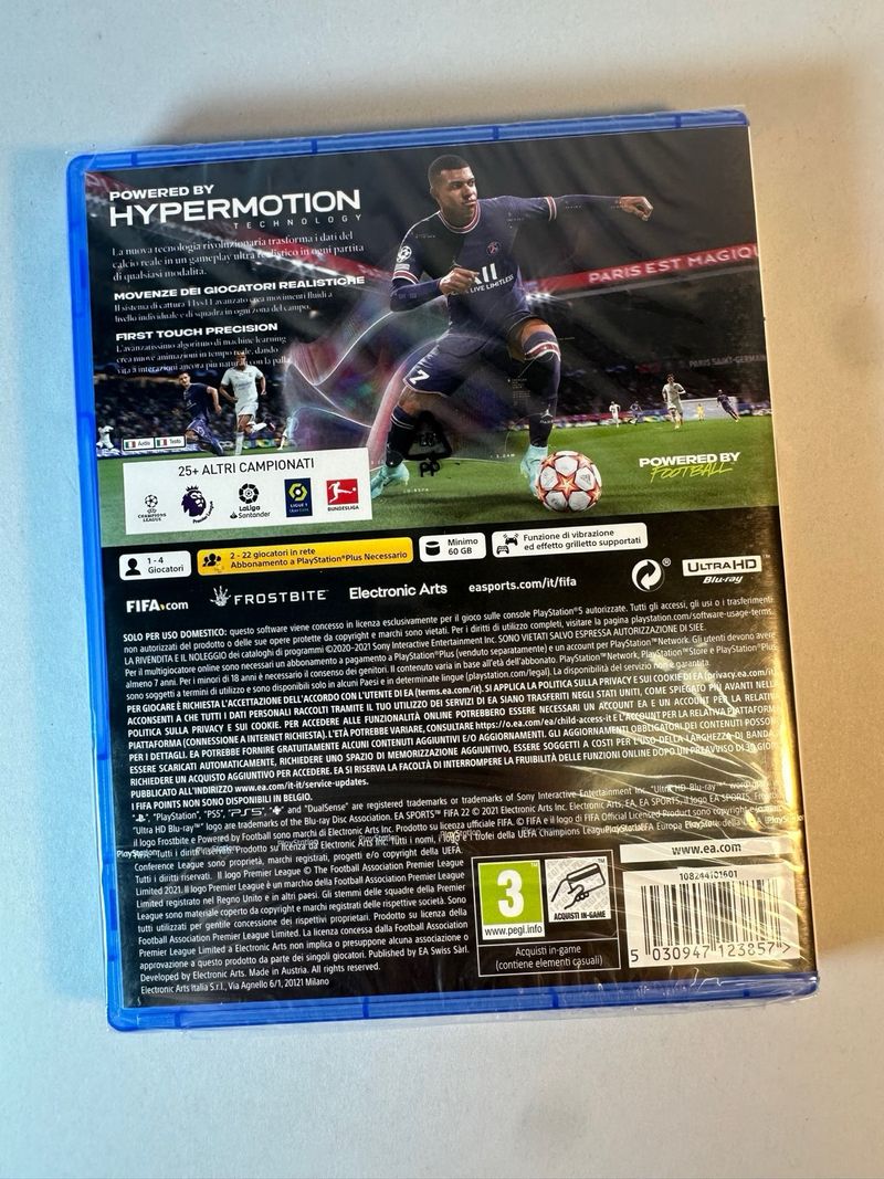 FIFA 2022 ps5 (ITA) nuevo sellado afbeelding 3