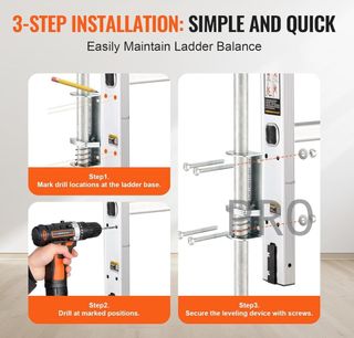 Nivelador de escalera de extensión - Vevor