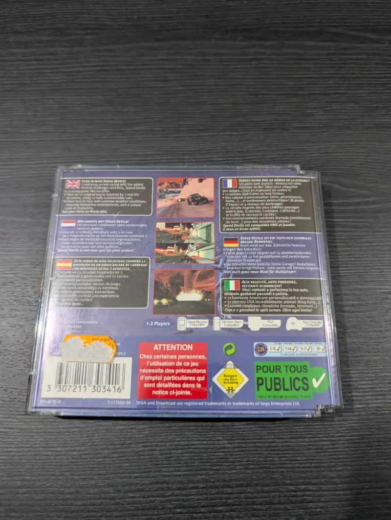 Speed Devils Dreamcast Ubi Soft afbeelding 4