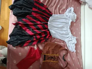 Disfraz Pirata Niña Talla 11/13 años