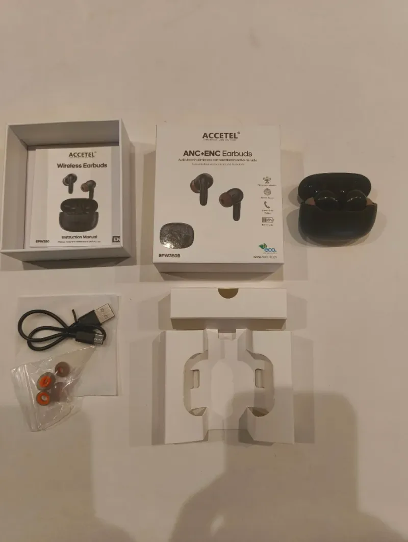 Auriculares Accetel ANC+ENC EPW350B afbeelding 2