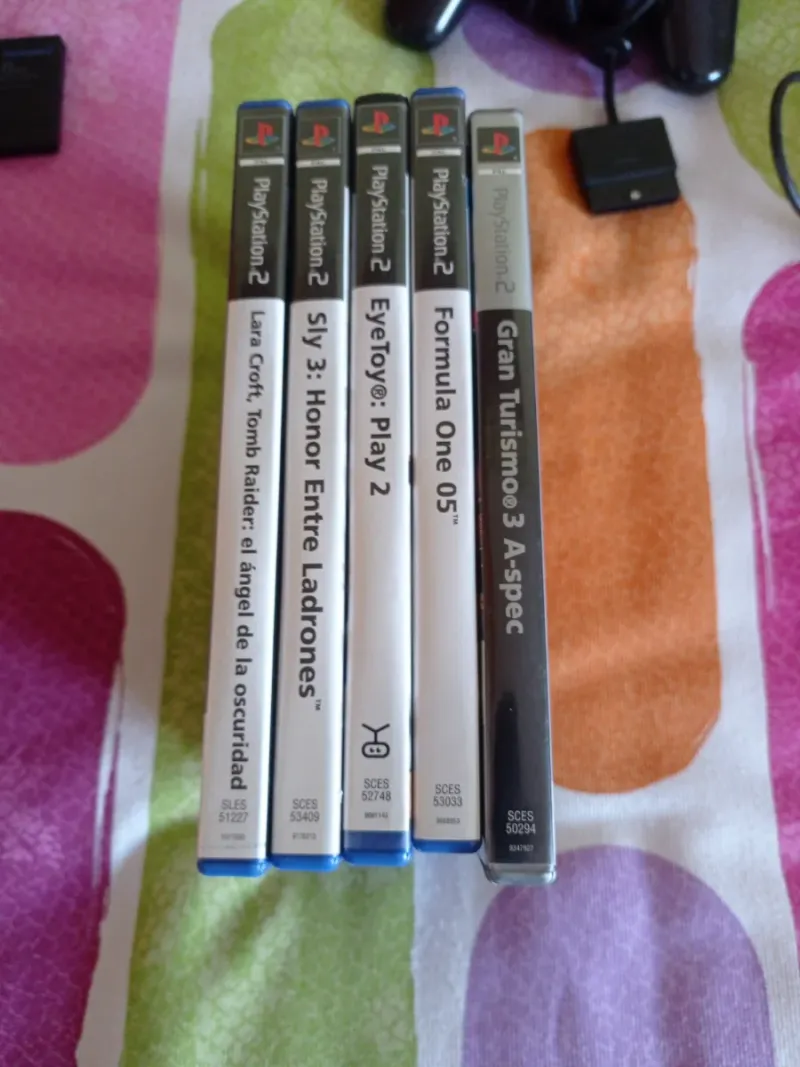 Consola PlayStation 2 (PS2) Negra afbeelding 3
