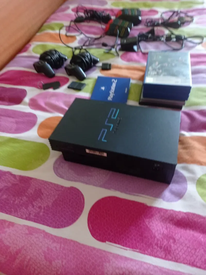 Consola PlayStation 2 (PS2) Negra afbeelding 4