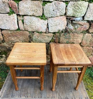 Dos taburetes daneses