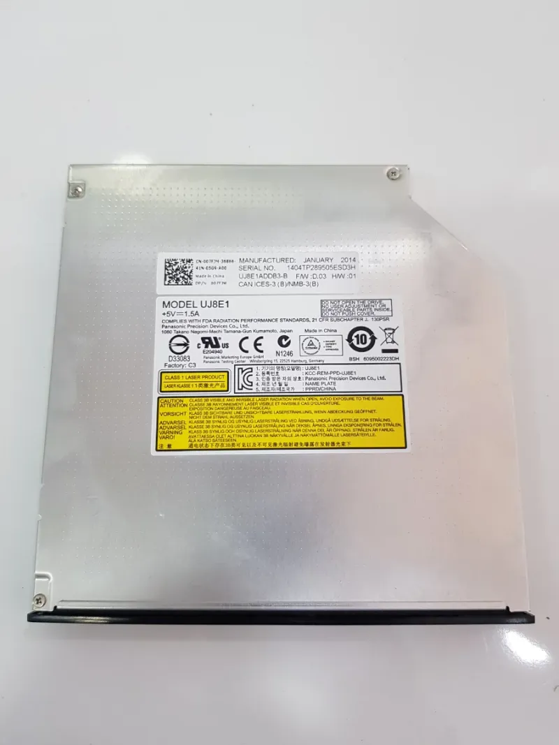 Grabadora DVD SATA Panasonic UJ8E1 afbeelding 2