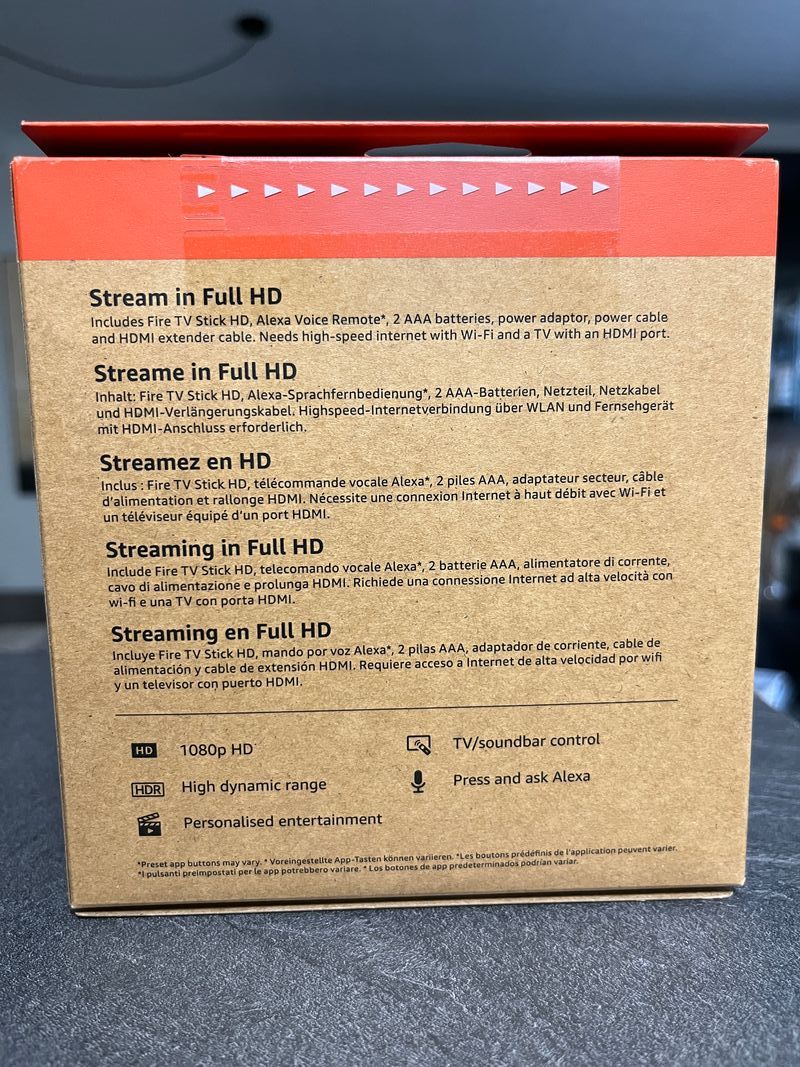 Amazon Fire TV Stick HD precintado afbeelding 2