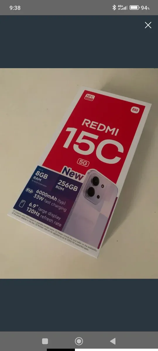 Xiaomi Redmi 15C 5G 256GB