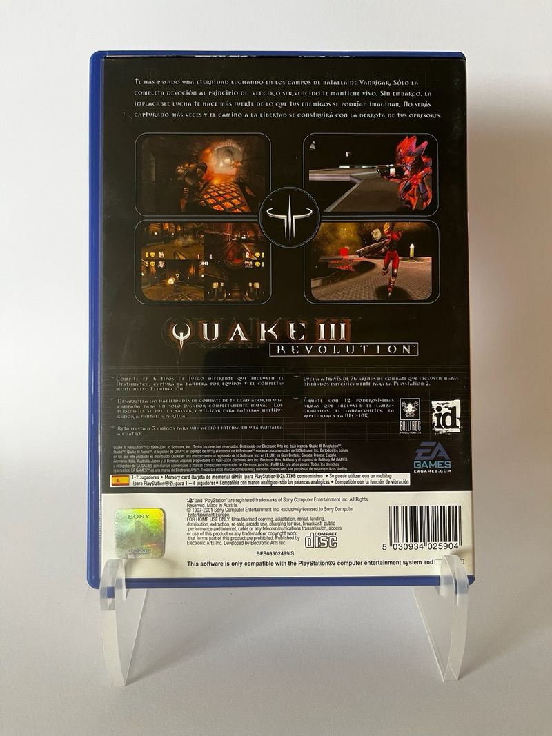 PlayStation 2 Quake III Revolution FPS afbeelding 2
