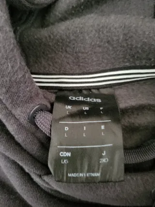 Sudadera Adidas Negra