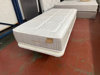 BASE Y COLCHON FLEX QUEENS MULTI VISCO 90x190