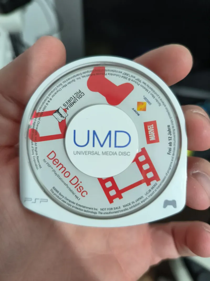 PSP UMD Demo Disc Spider-Man 2