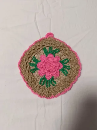 Adorno crochet hecho a mano