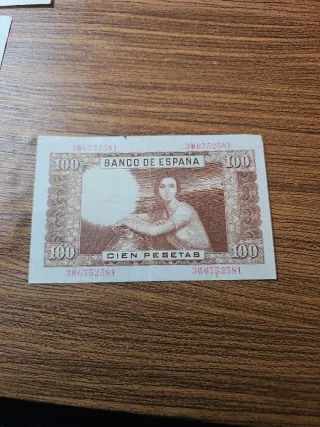 Billete 100 Pesetas Banco de España 1953