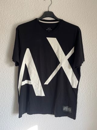 Camiseta Armani Exchange AX Negra Talla S