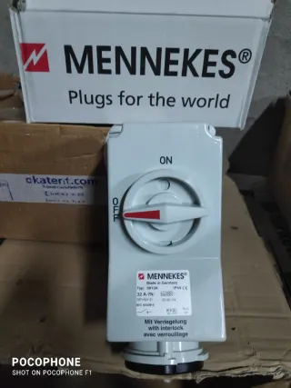 Interruptor Bloqueo industrial MENNEKES