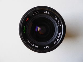 2 objetivos de cámara analógica en buen estado