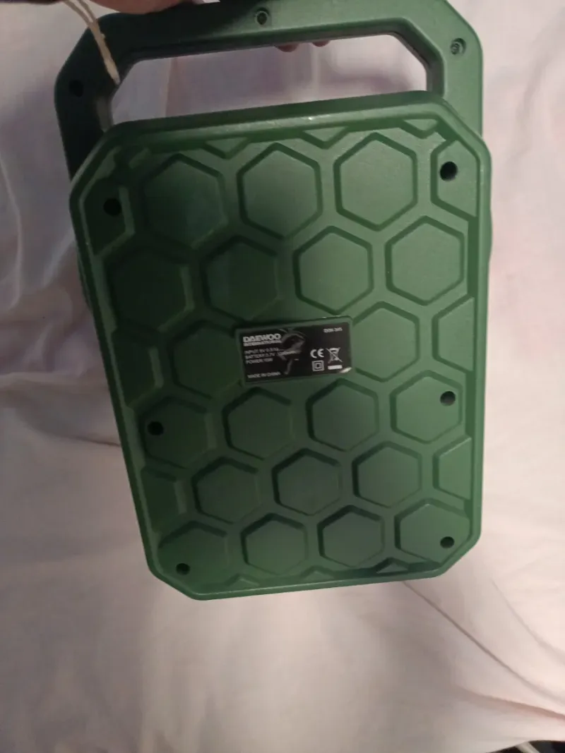 Altavoz Daewoo Bluetooth Radio Verde afbeelding 3