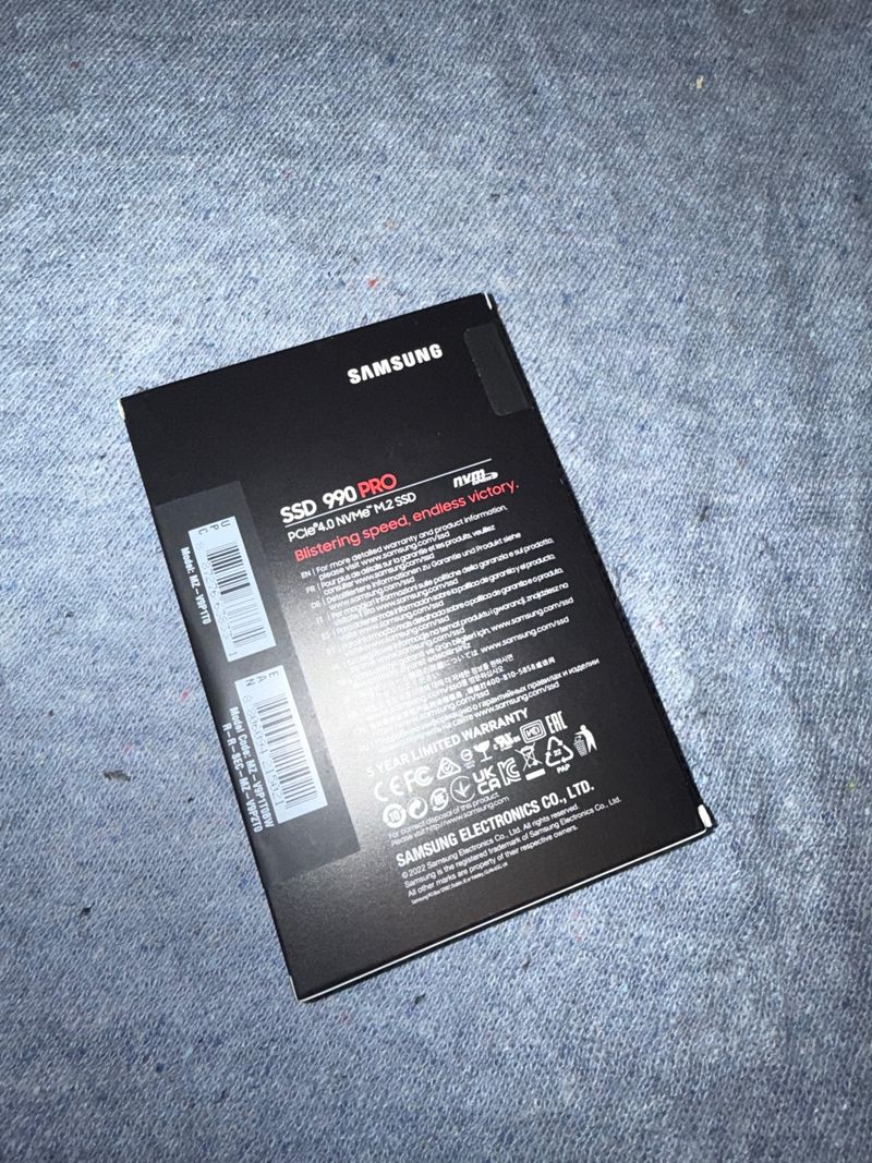 SSD Samsung 990 PRO NVMe 1TB afbeelding 2